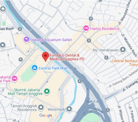 Map showing Fondaco Dental location
