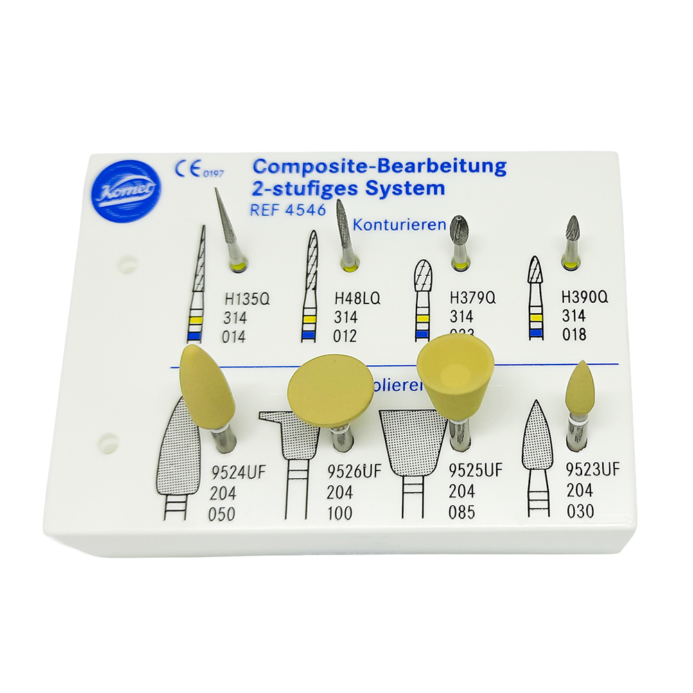 Set for 2 Step Composite finishing & polishing Q-Finishers sets - 4546.314