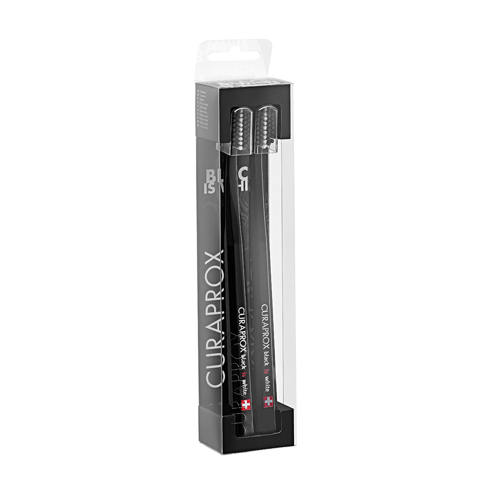 Black Is White Toothbrushes Duo Pack (Box of 12)